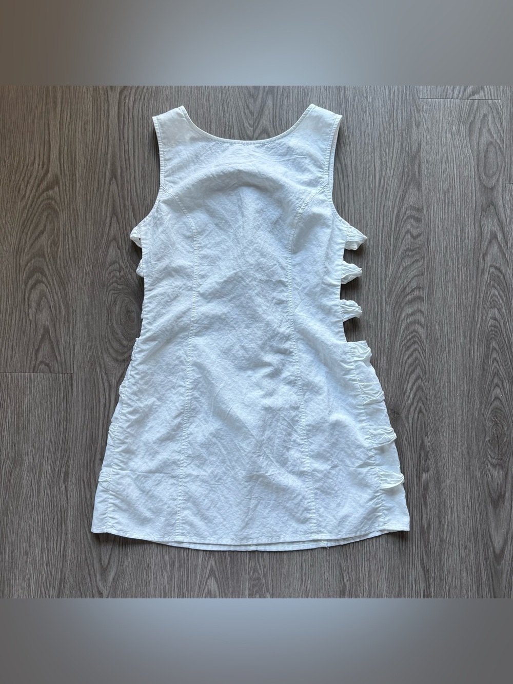Le Bop Jane Linen Mini Dress